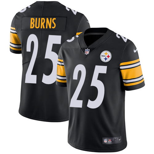 Nike Steelers #25 Artie Burns Black Team Color Youth Stitched NFL Vapor Untouchable Limited Jersey